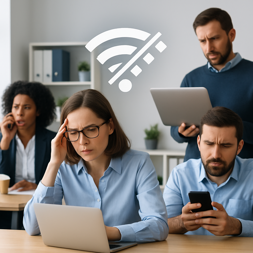 office wifi problems for small businesses - Office WiFi Problems and How Businesses Can Fix Them