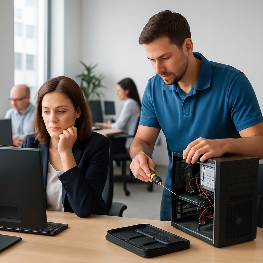 same day computer repair for business offices - Same Day Computer Repair for Business Offices