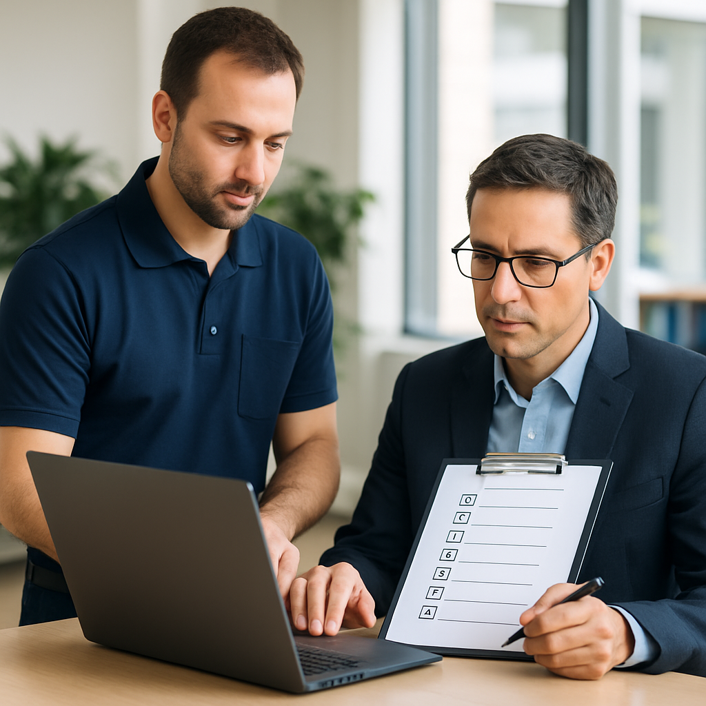business laptop support checklist - Business Laptop Support Checklist